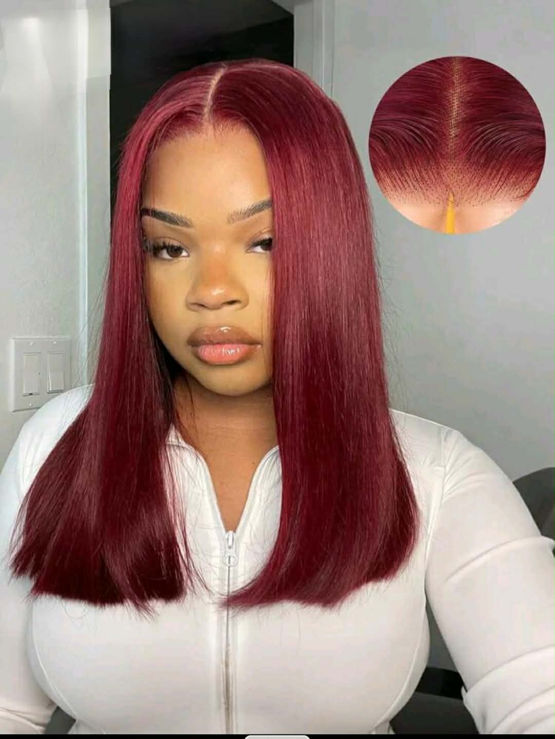 Cherry Red Straight