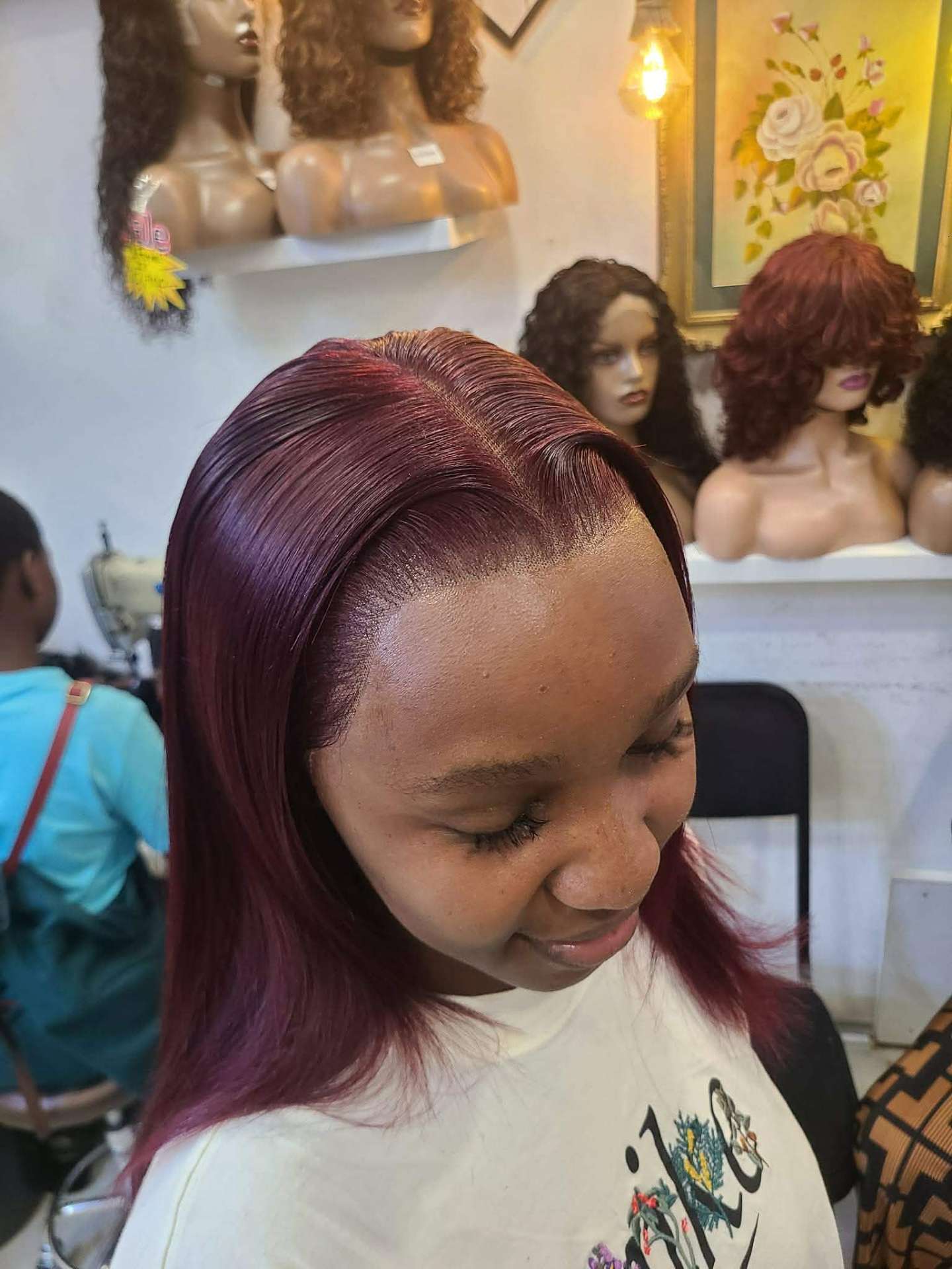 Burgundy Silky Straight