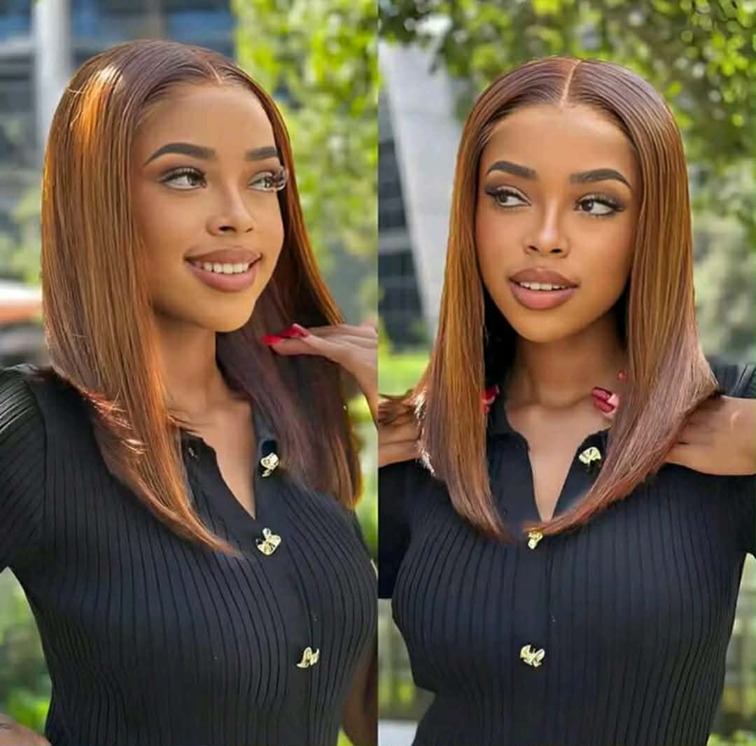 Auburn Brown Bob — Twin Looks